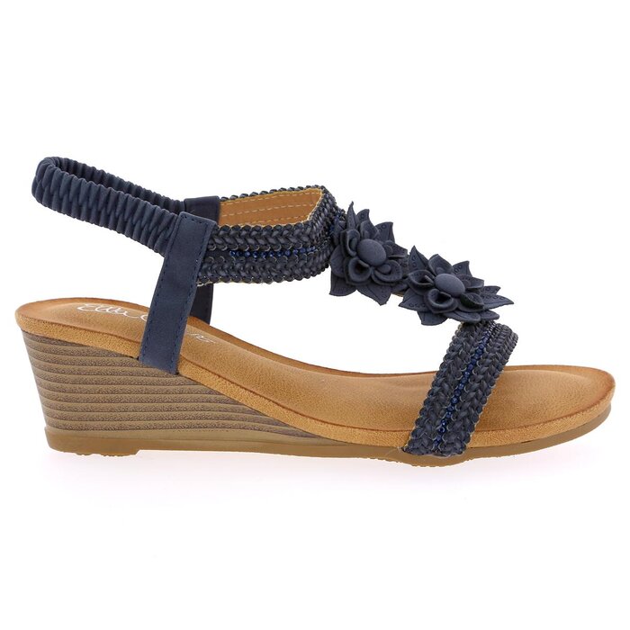 Ella Cruz Sandalen blauw