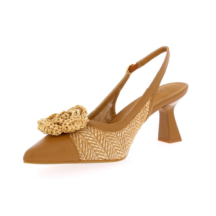 Di Lauro Pumps cognac
