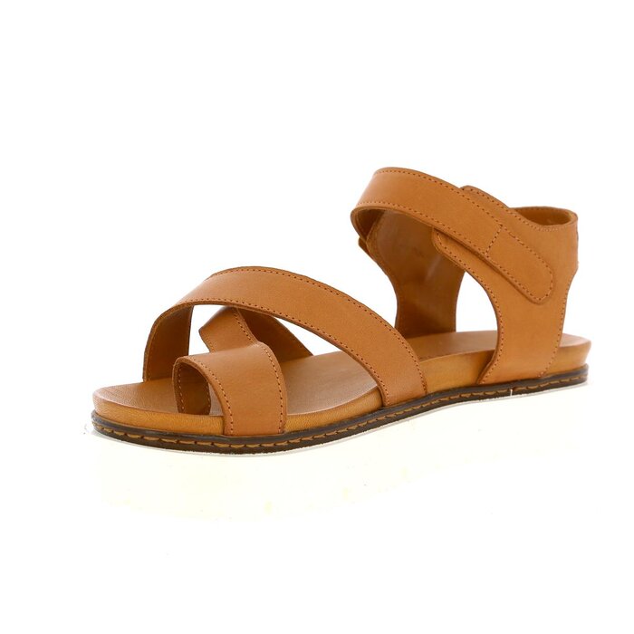 Cypres Sandalen cognac