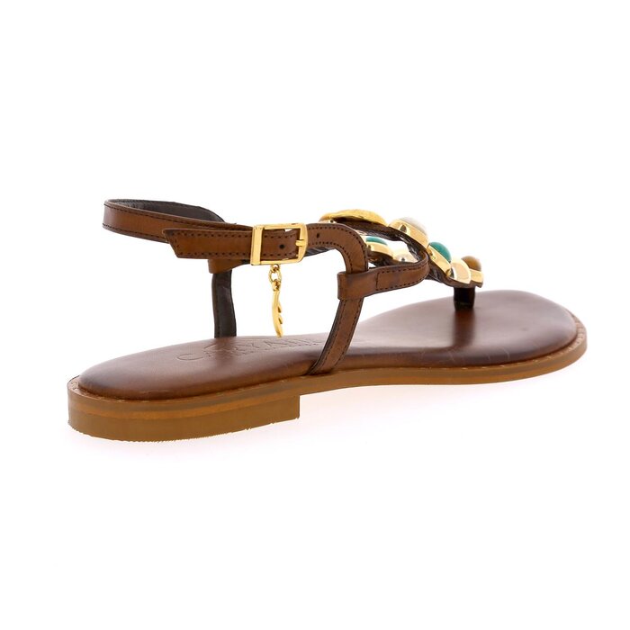 Caryatis Sandales brun