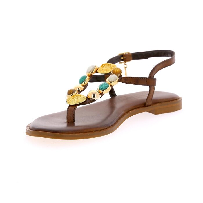 Caryatis Sandales brun