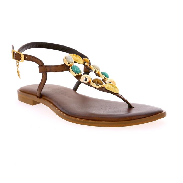 Caryatis Sandales brun