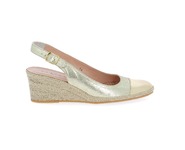 La Badia Espadrillen platinum