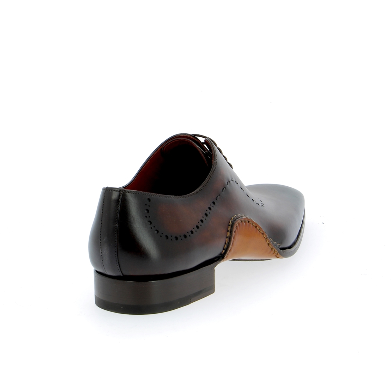 Zoom Magnanni veterschoenen bruin