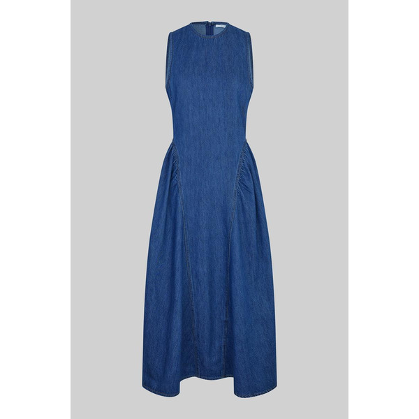 Second Female Lukana Denim Dress jupe jeans