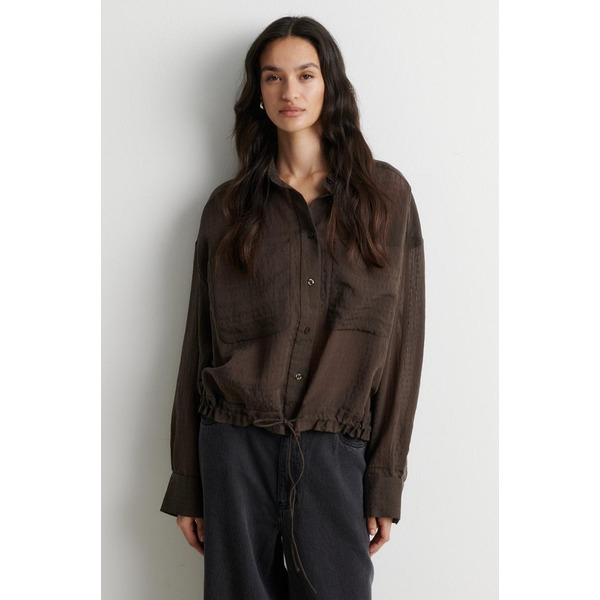 Second Female Valaia Shirt chemise kaki