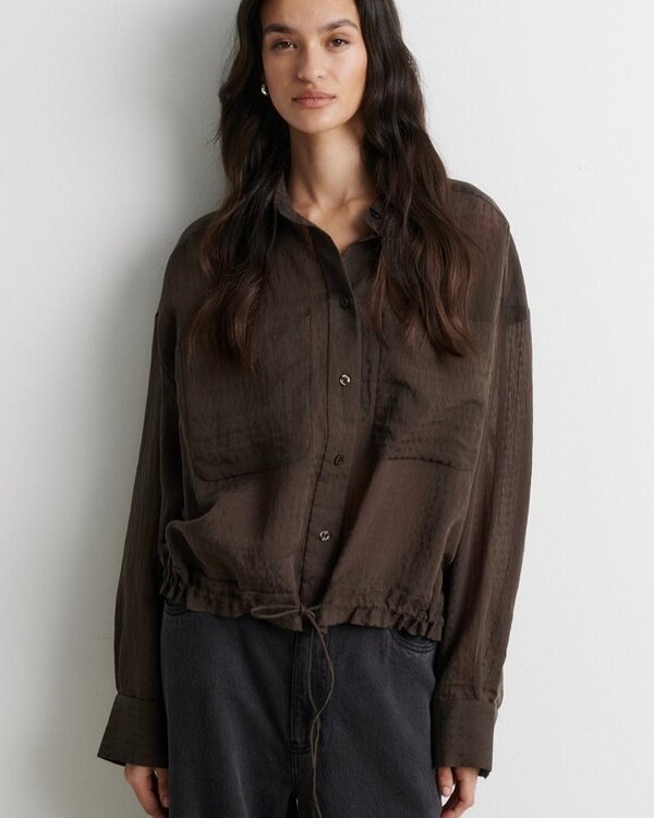 Second Female Valaia Shirt chemise kaki