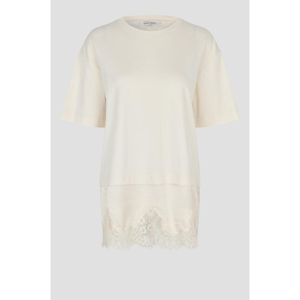 Second Female Vaccara Lace Tee t-shirt beige