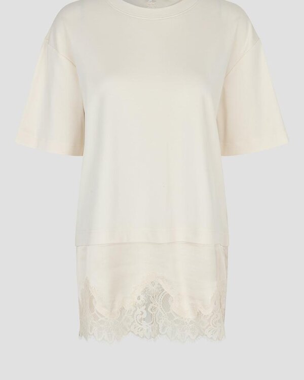 Second Female Vaccara Lace Tee t-shirt beige