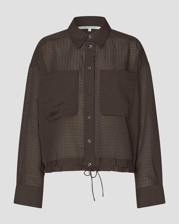 Second Female Valaia Shirt chemise kaki