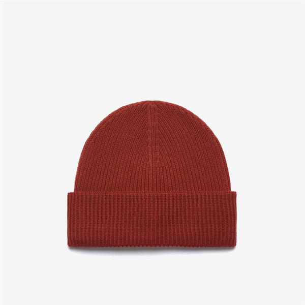 Kway Brice Cardigan Stitch WOOL mutsen rood