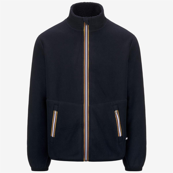 Kway Pascal Sherpa Polar Double pull blauw