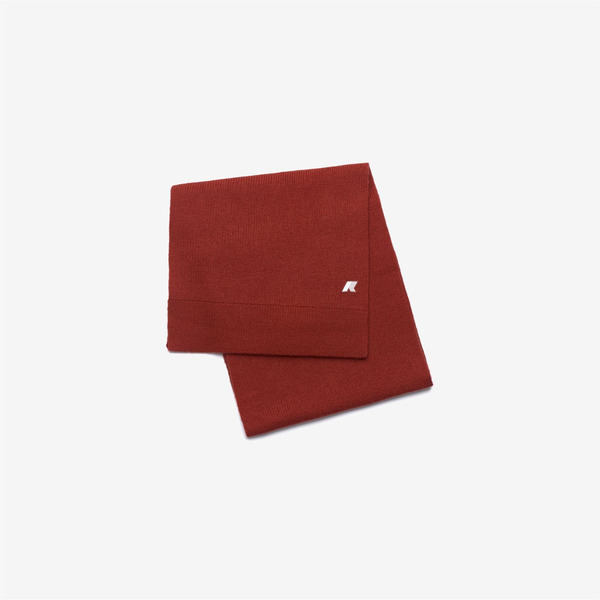Kway Etienne Cardigan Stitch sjaals rood