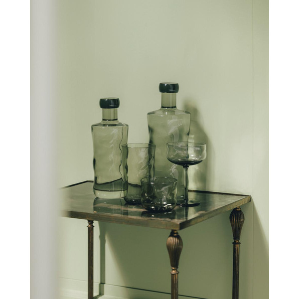 Paveau Swirl Tumbler Glasses décoration vert