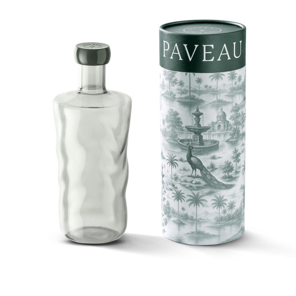 Paveau Swirl Bottle décoration vert
