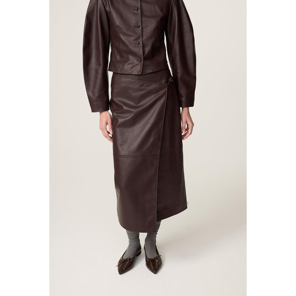 Fabienne Chapot Sonny Midi Skirt jupe brun