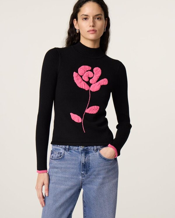 Fabienne Chapot Courtney Rose Pullover pull noir