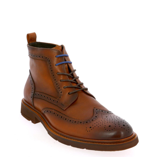 Daniel Kenneth hommes bottines cognac X060B-27