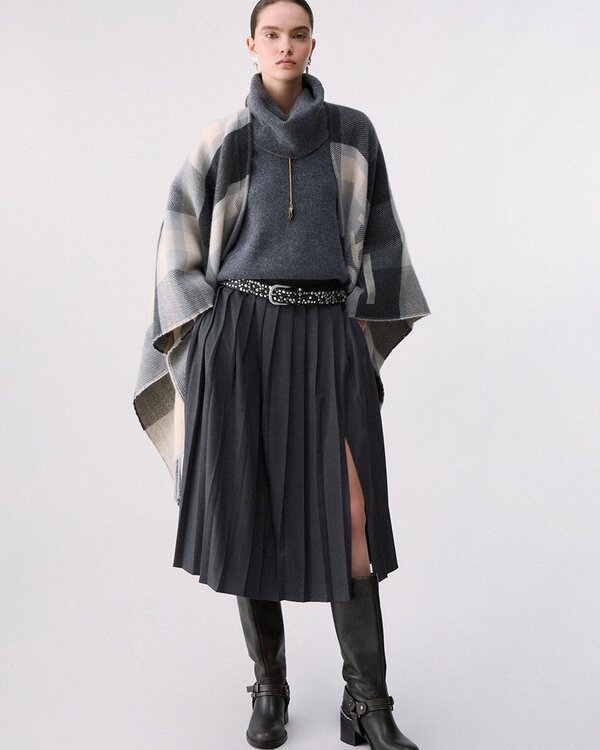 Liu Jo poncho gris 6041