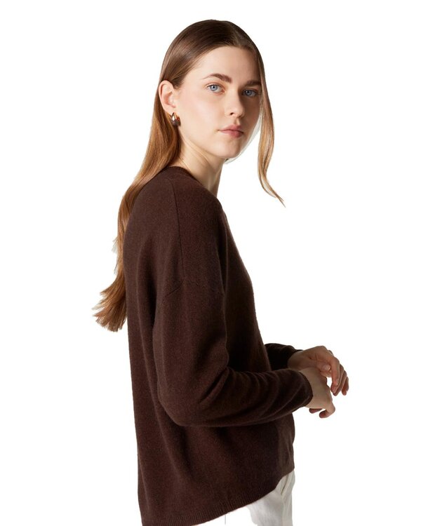 Absolut Cashmere Kaira pull bruin