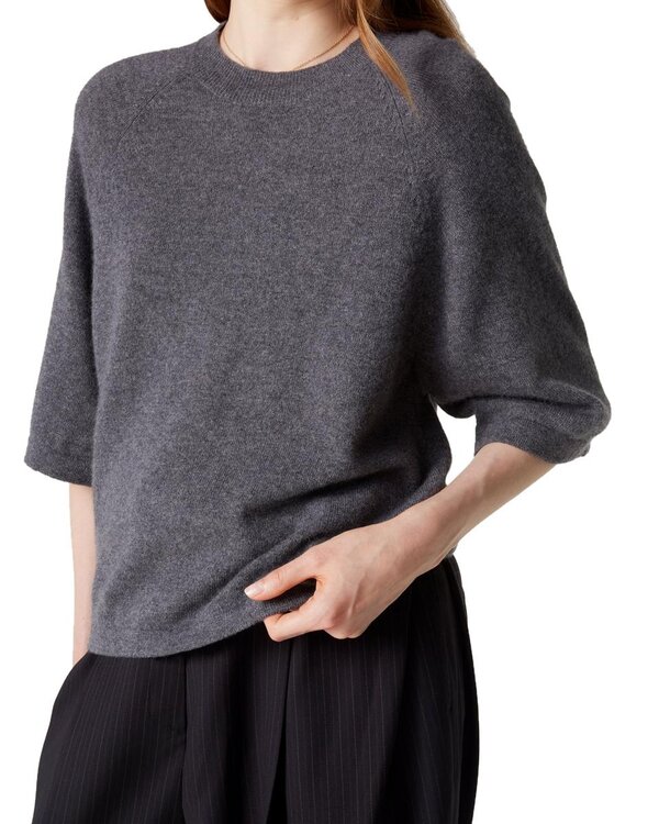 Absolut Cashmere Leana pull grijs