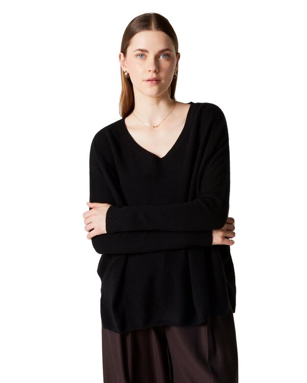 Absolut Cashmere Camille pull zwart