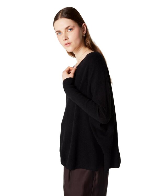 Absolut Cashmere Camille pull zwart