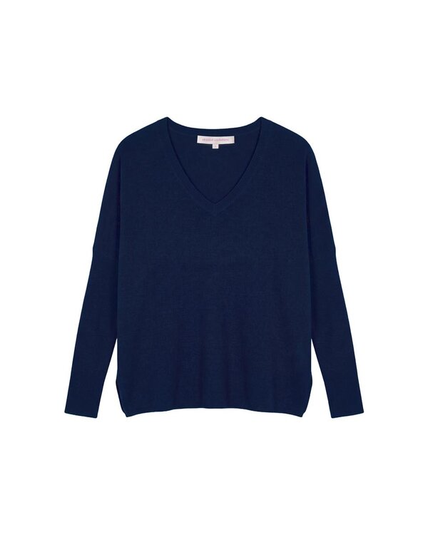 Absolut Cashmere Camille pull blauw