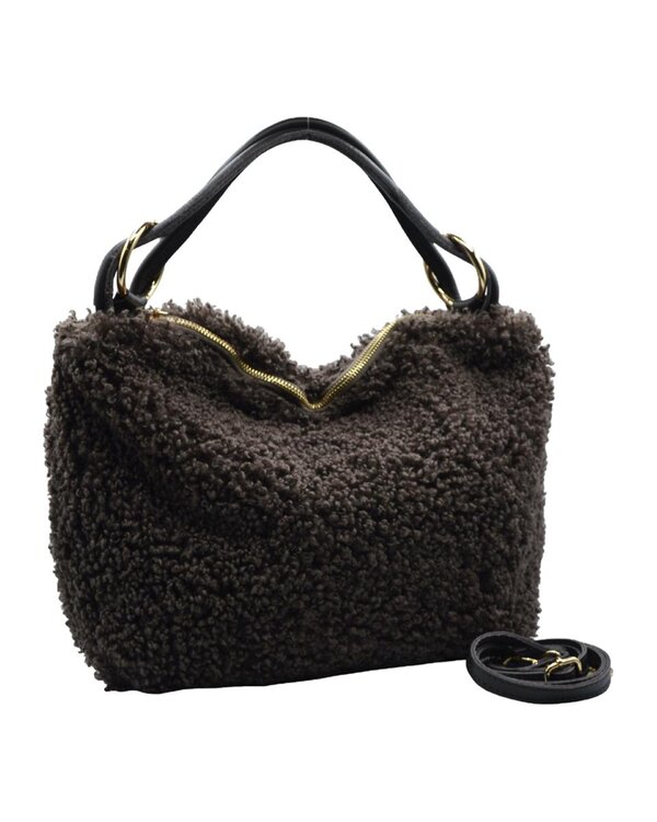 Andrea Cardone sac à main taupe TEDDYBAG4