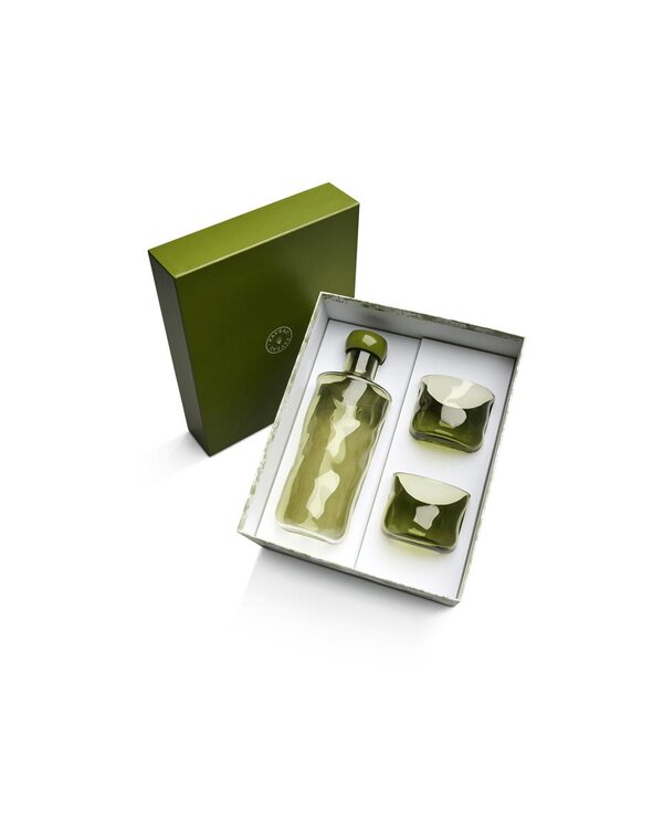 Paveau Swirl Gift Set decoratie kaki