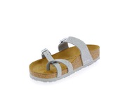 Birkenstock Muiltjes - slippers zilver