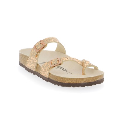 Birkenstock Muiltjes - slippers goud