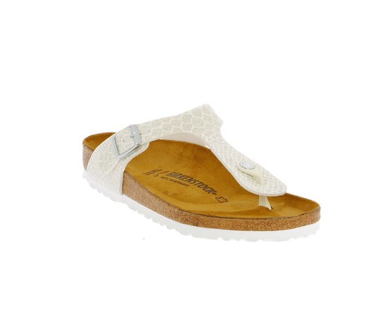 Muiltjes - slippers Birkenstock Wit