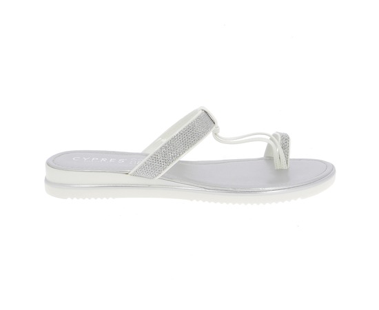 Cypres Muiltjes - slippers zilver