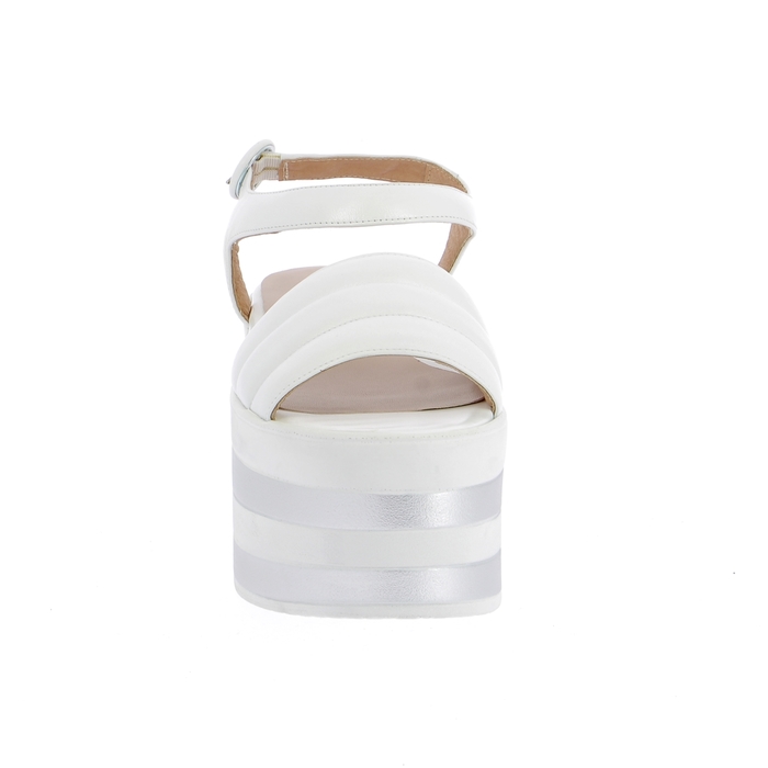 Three6five sandalen wit wit