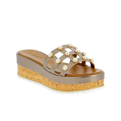 Muiltjes - slippers Inuovo Goud