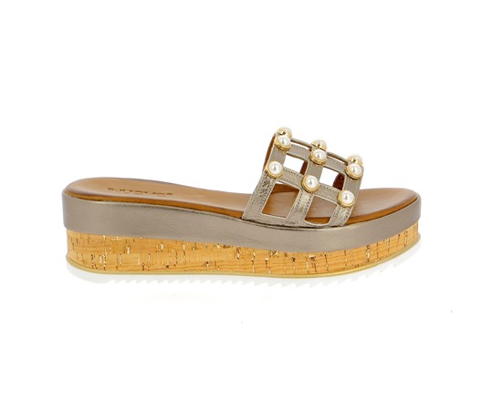 Catwalk Muiltjes - slippers zilver