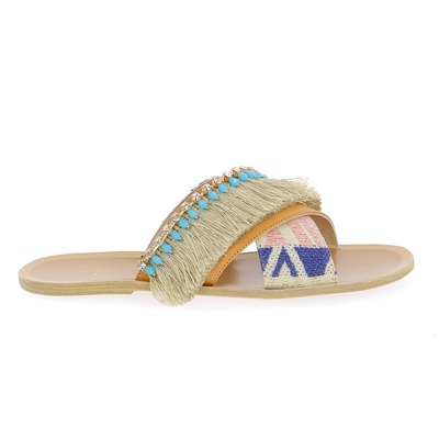 Patrizia Pepe Muiltjes - slippers blauw