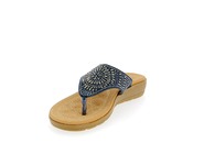 Cypres Muiltjes - slippers blauw