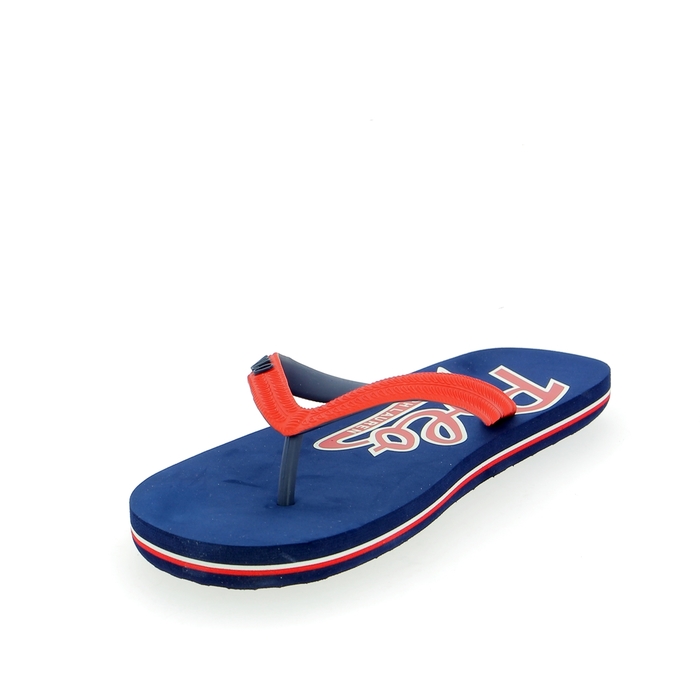 Ralph Lauren mulles bleu bleu