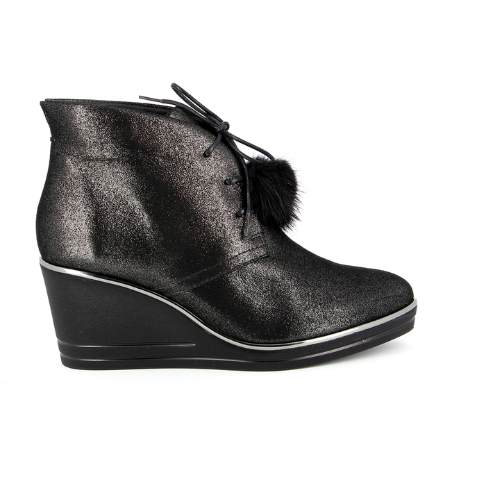 Softwaves bottines noir noir