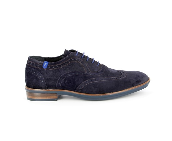 Floris Van Bommel Veterschoenen blauw