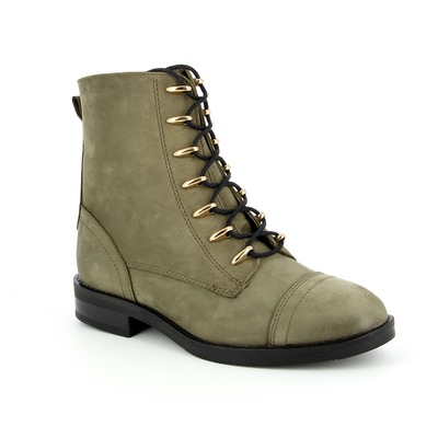 Poelman Bottines kaki