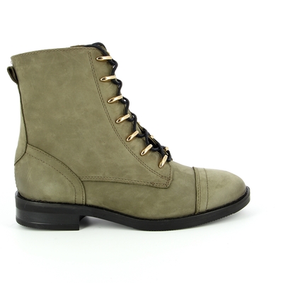Poelman bottines kaki