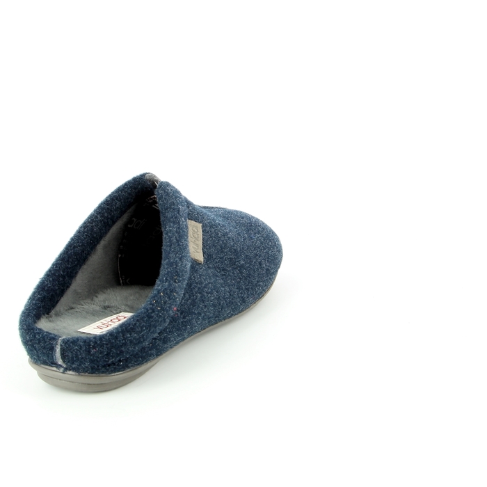 Cypres pantoffels blauw blauw