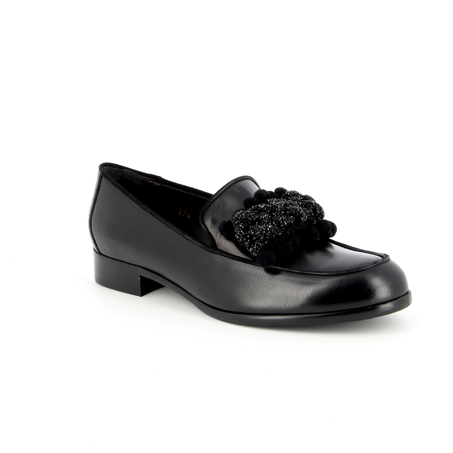 Zoom Luca Grossi moccassins noir
