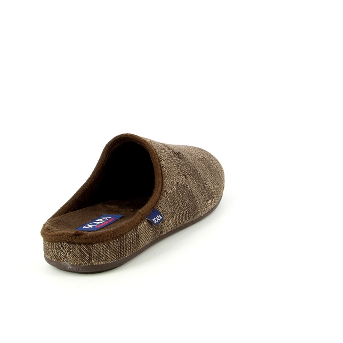 Scapa pantoffels bruin bruin