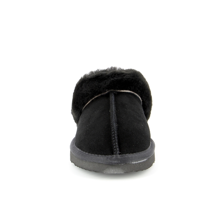 Cypres pantoffels zwart zwart