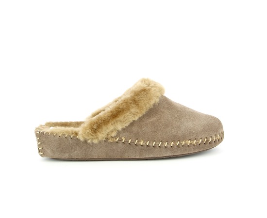 Pantoffels Cypres beige