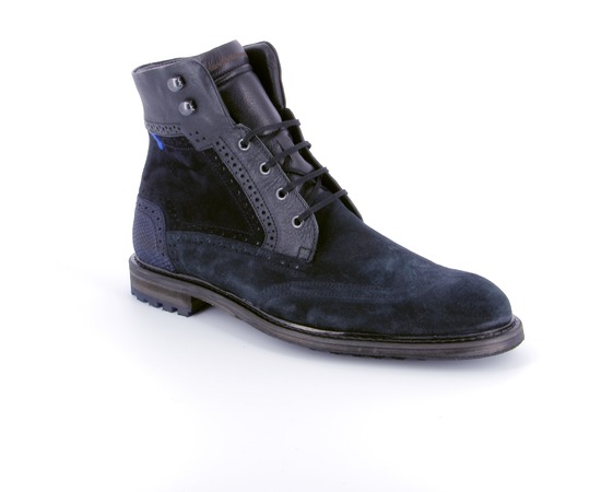 Floris Van Bommel Bottines bleu